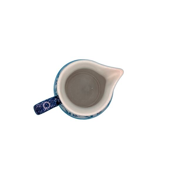 Polish Pottery Manufaktura Boleslawiec Milk Pitcher Authentic Vintage Handmade - Picture 6 of 8